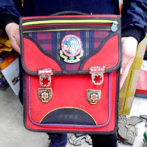 프로방스 국민학생가방 추억의가방 근대사 옛날책가방