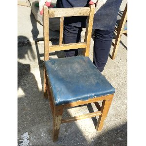 B 빈티지 의자 옛날의자 엔틱의자 낡은의자
