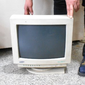 94년 CSQ4387 모니터 90년대 컴퓨터모니터 옛날컴퓨터