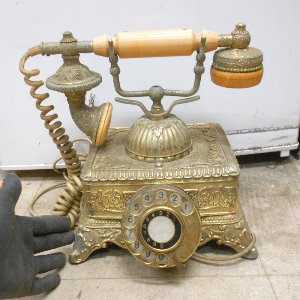 81년 유럽풍 옛날 부잣집 옛날 다이얼전화기 옛날전화