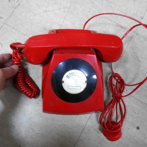 83년 빨간전화 옛날전화 80년대 전화 수집용전화