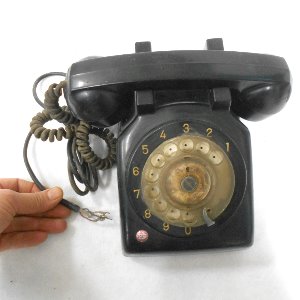 체신1호 중고다이얼 전화기 옛날전화 수집용전화