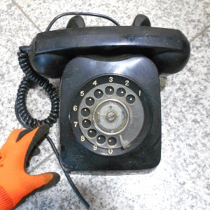 중고 다이얼전화기 옛날전화 수집용전화 중고전화