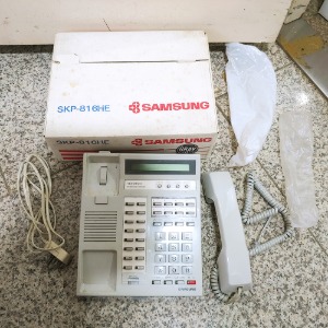 미개봉 80년대 삼성키폰전화기 옛날전화 교환용전화