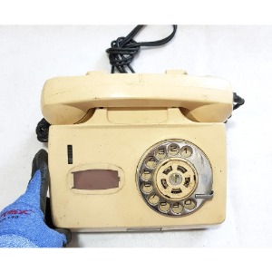 06 소품용 중국 다이얼전화기 옛날전화기 엔틱전화