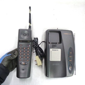 맥슨 무선전화기 (본사진열품) 90년대 무선전화기 옛날전화 추억소품