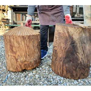 수집용 나무메통 나무맷돌 매통 옛날 농기구