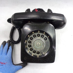 02 소품용 다이얼전화기 옛날전화기 엔틱전화