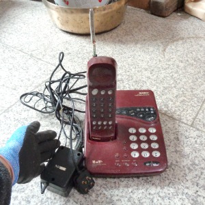 (본사진열품) 금성 무선전화기 93년 골드스타 전화기 90년대 전화 옛날 무선전화기