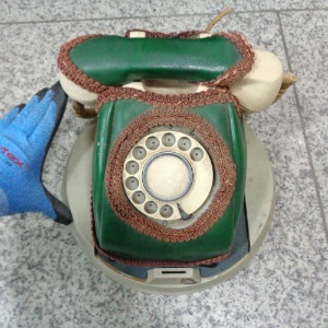 수집용 70년대 다이얼전화기 옛날전화기