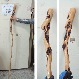 162cm  번개맞은 도사지팡이 신선지팡이 괴목 감태목