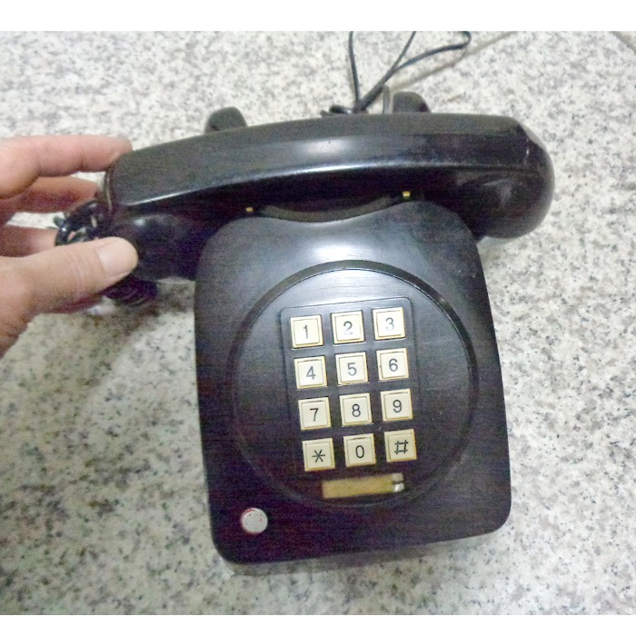 상태 좋은 80년대 버튼 전화기 근대사 옛날전화기