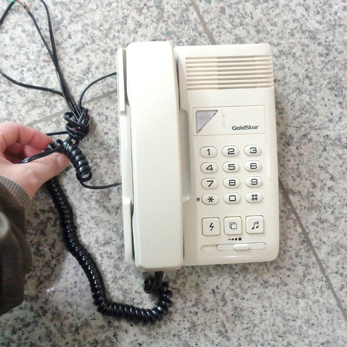 91년 골드스타 전화기 1점 발송 키폰 90년대 전화기