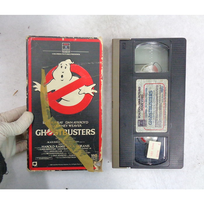 85년 고스트버스터즈 비디오테이프 80년대 비디오