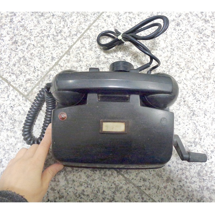 중고 태흥 7080년대 자석식 전화기 옛날전화