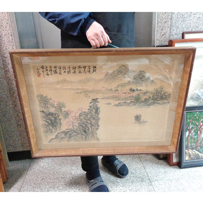 10 동양화 중고 옛날 산수화 풍경화 그림 엣날 액자