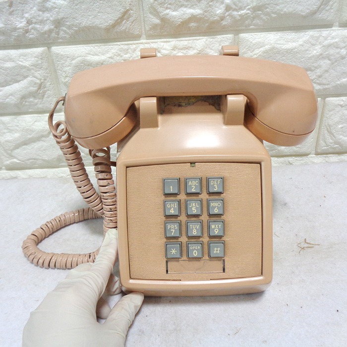 3 미국산 중고 엔틱전화기 옛날전화 옛날버튼전화기