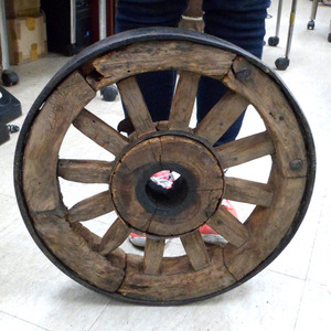 작은 수레바퀴(지름44cm)/수레바퀴(소)/상점인테리어/엔틱소품/정원용품/수레바퀴/나무바퀴