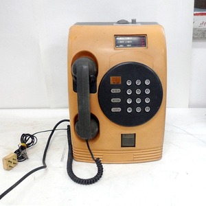 노란색 공중전화기(중고/근대사/중고공중전화기/옛날공중전화/옛날물건/
