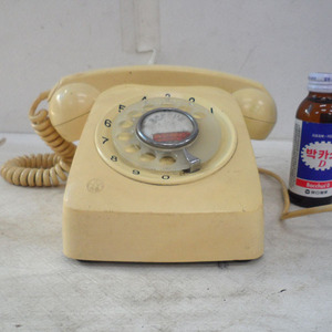 옛날 다이얼  전화기(중고)/다이얼전화기/옛날전화