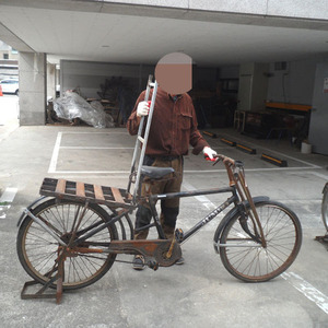 오래된 삼천리 자전거(등받이 있음)/쌀집자전거/3000리 자전거/빈티지자전거/수집용자전거/특이한 자전거