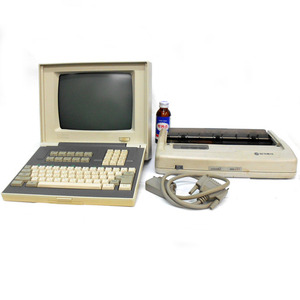 하이텔 단말기와 프린터  하이텔자료 옛날컴퓨터