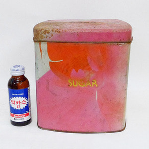 낡은 삼양 설탕통 근대사 70년대 설탕선물 옛날소품