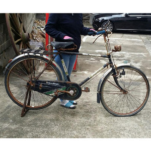 옛날 자전거 채소가게 배달자전거 옛날 짐자전거