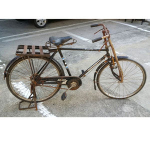 옛날 자전거 채소가게 배달자전거 옛날짐자전거