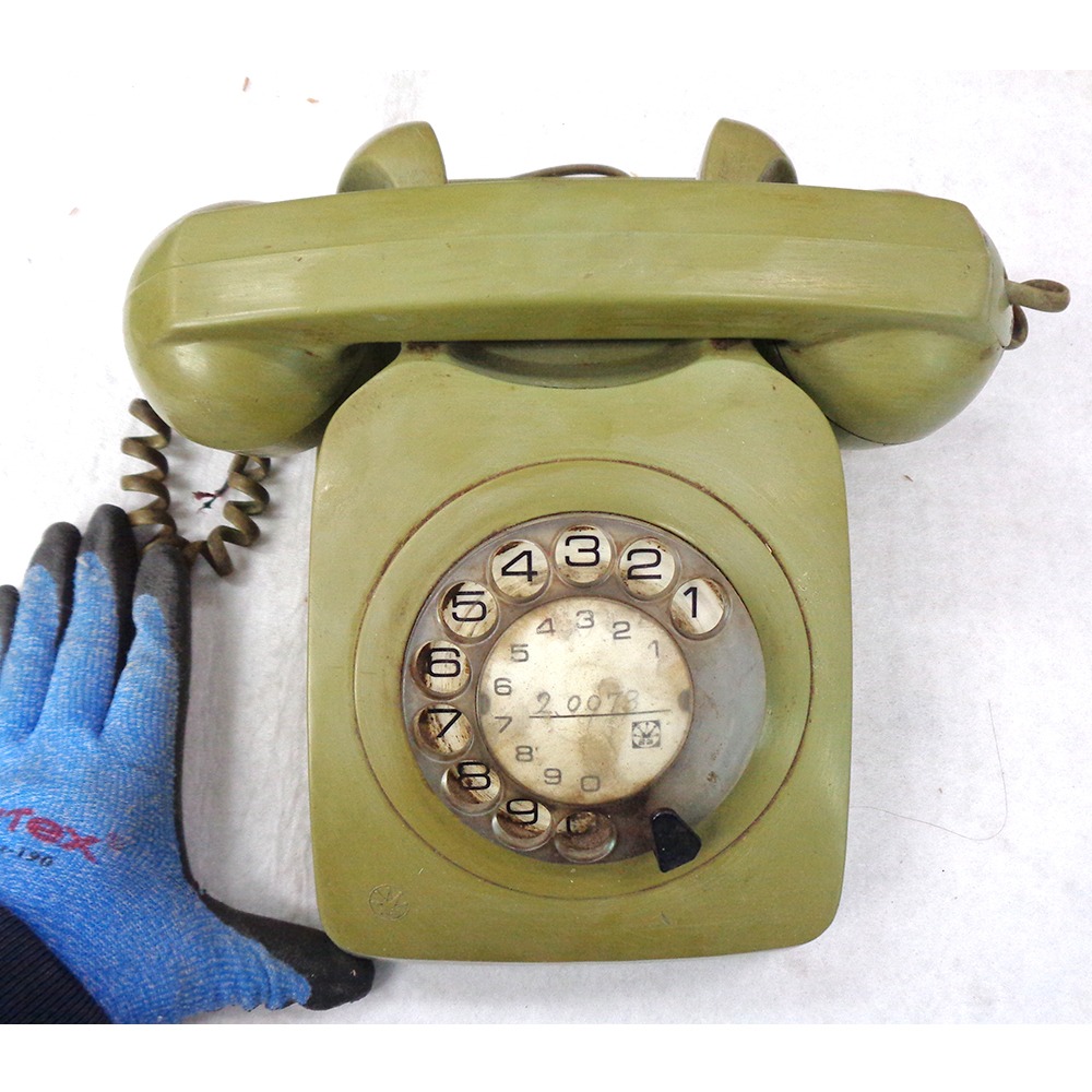 3 수집용 80년대 다이얼전화기 옛날전화기 금성 전화