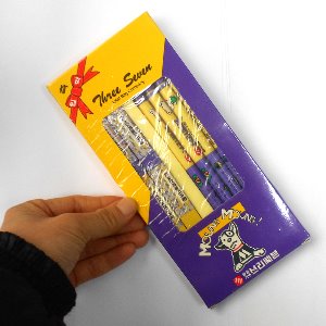 92년 쓰리세븐 40주년기념 연필 옛날 연필  추억소품