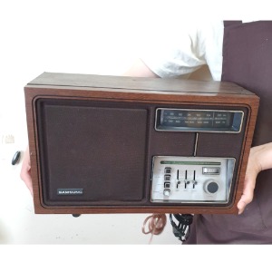 70년대 삼성라디오 옛날 라디오 엔틱 라디오 고가전