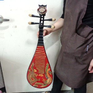 소품용 중국악기 중국비파 장식용악기 빈티지 악기