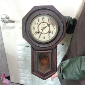 중고 로얄 옛날벽시계 옛날 괘종시계 옛날시계