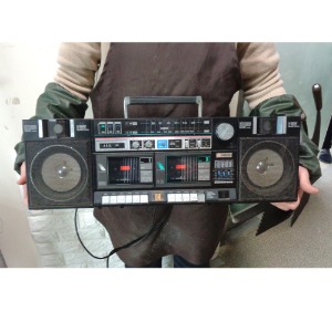 대형 80년대 삼성라디오 카세트라디오 엔틱라디오