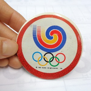 올림픽 뱃지 브로치 중고 기념품 88올림픽 벳지