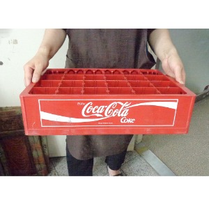 01 일본 코카콜라 플라스틱박스 콜라자료 일본소품