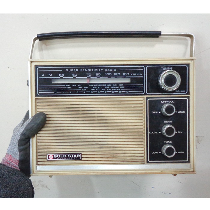 rm-800 중고 골드스타라디오  금성 라디오 중고라디오