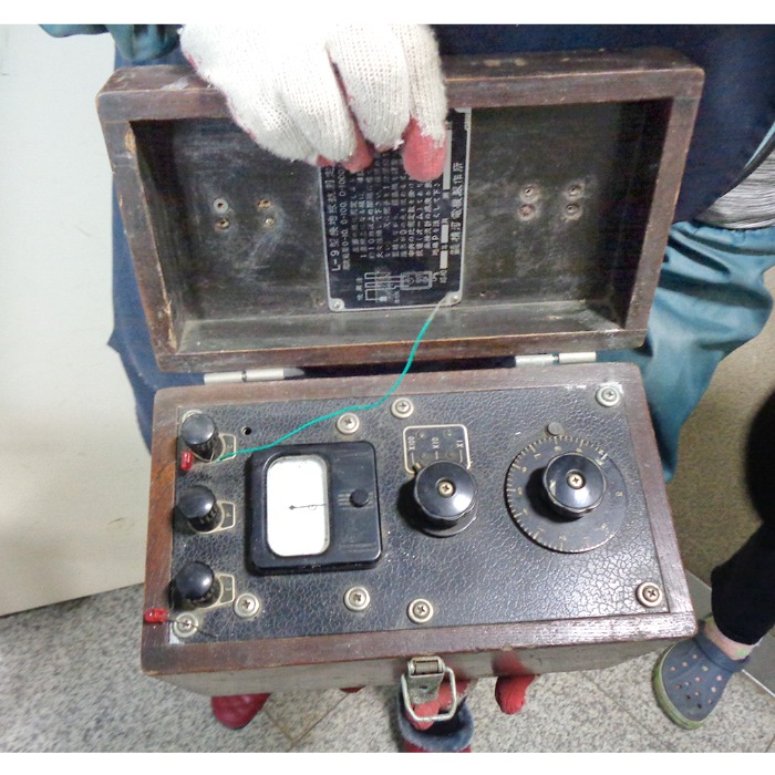 자료 접지저항 측정기 일본옛날 전기자료 계측자료