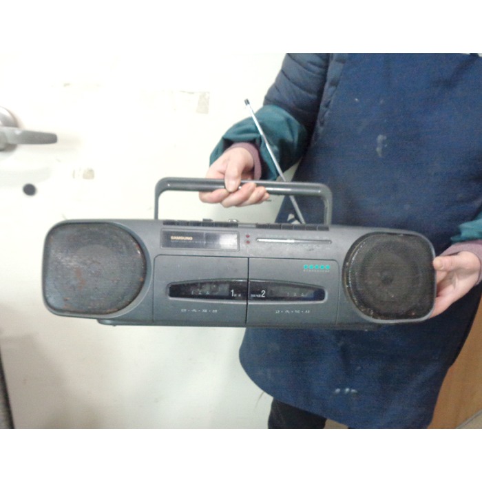 6 소품 삼성 카세트 라디오 80년대 라디오 고가전