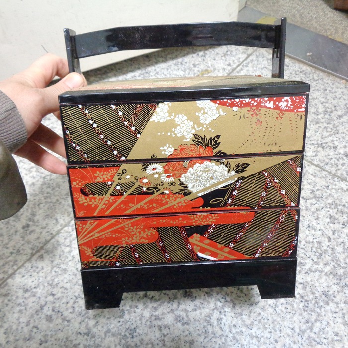 소품용 일본 찬합 일본소품 옛날찬합 일본 인테리어