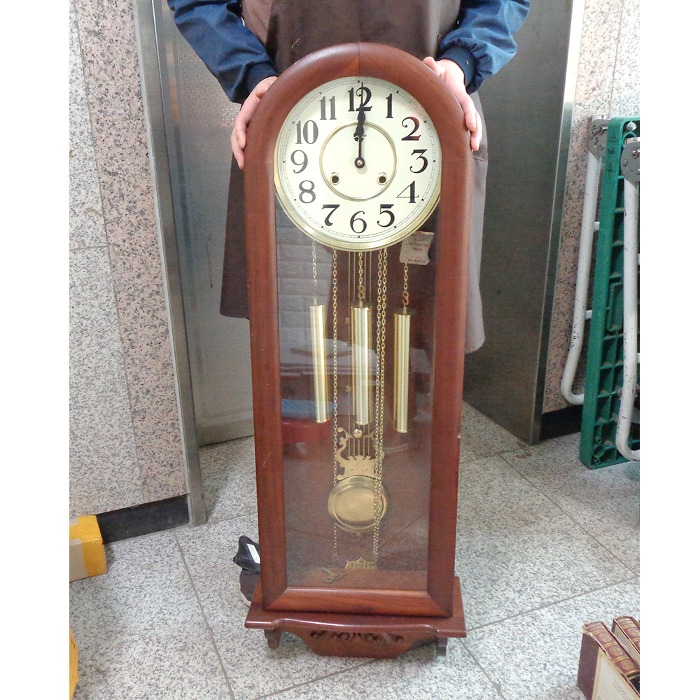 대형 중고 엔틱한 괘종시계 중고 벽시계 옛날시계
