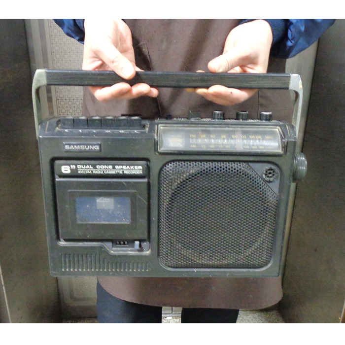 15 중고80년대 삼성 카세트라디오 고가전 옛날 라디오