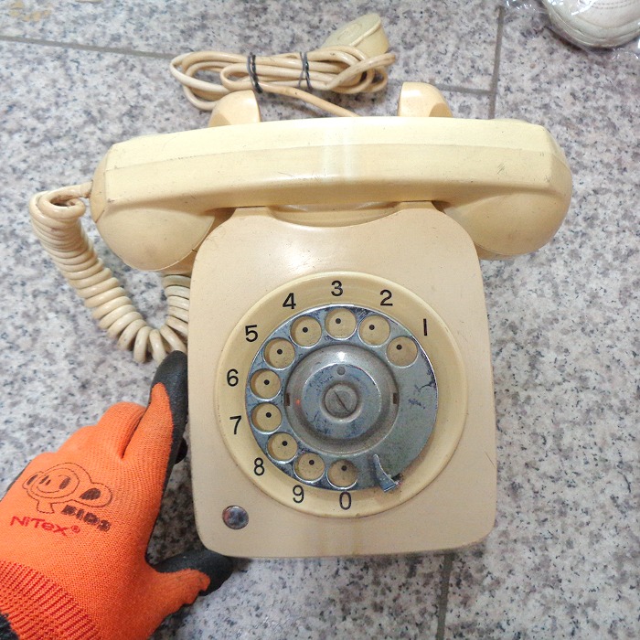 잘돌아감 중고 다이얼 전화기 옛날전화 80년대 전화