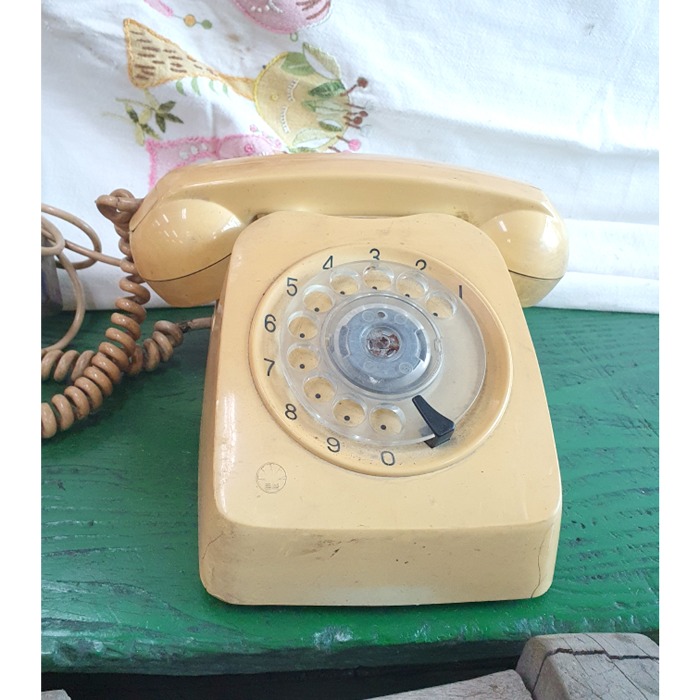 중고 다이얼 전화기 옛날전화 80년대 전화 추억소품