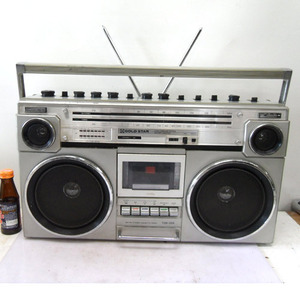 금성 라디오 카세트(대형)2/수집용품/엔틱라디오/옛날라디오/카세트라디오