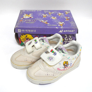 꽃천사 루루 신발(90년대)/옛날운동화/90년대 어린이 운동화/유아용 신발/옛날신발