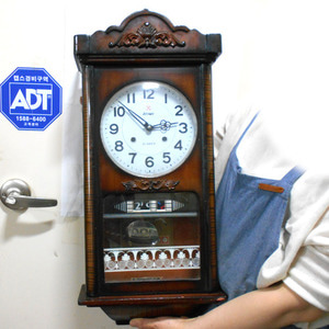 클래식한 괘종시계 벽시계 옛날시계 중고괘종시계